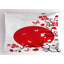 Ensemble de 2 taies décoratives japonaises Ambesonne Cherry Sakura-100350662