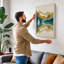 Symmetry in Stone Minimalist - Wrapped Canvas-1449364265-1449364258