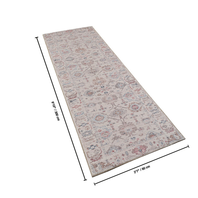 Pergola multicolore 2 pi. 7 po X 9 pi 10 po Tapis, Tapis de couloir 2 pi 8 po x 9 pi 1 po