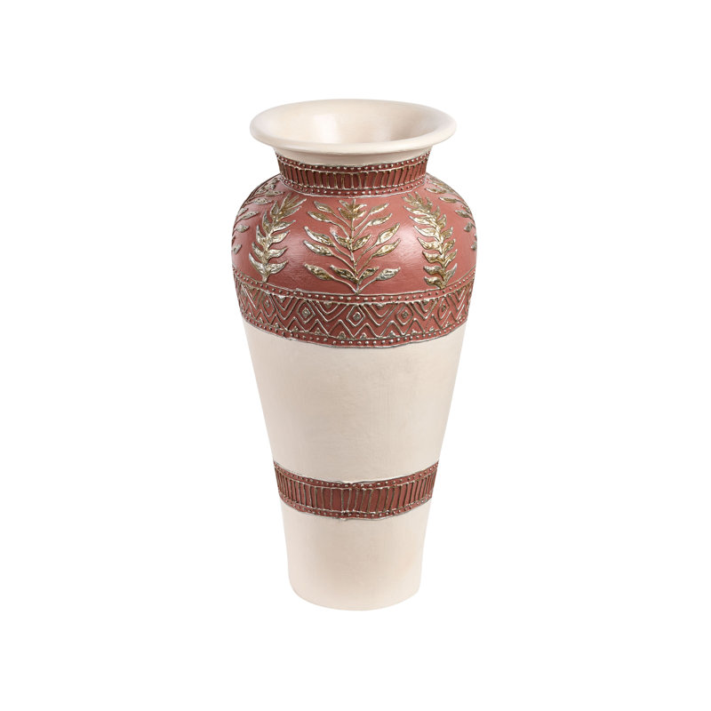 Antunes Handmade Terracotta Floor Vase