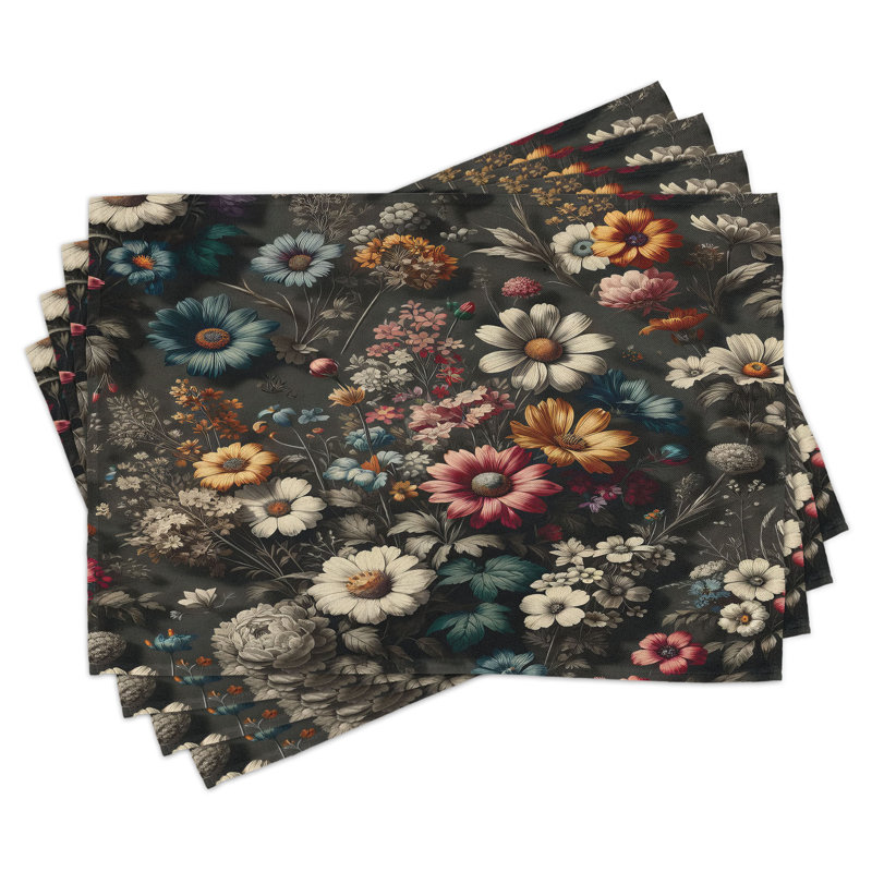 Ensemble de 4 napperons Ambesonne