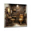 Toilette industrielle chic et mixte II - Toile de toilette en acrylique-560718886