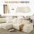 Corduroy Modular Sectional Sofa-184330280