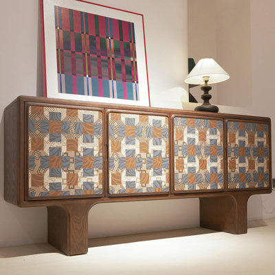 Buffet haut de gamme rétro de style chinois