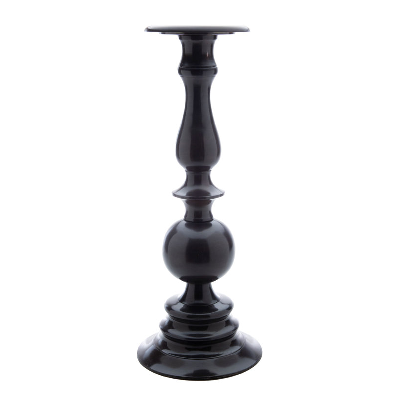 14'' H Brass Tabletop Candlestick