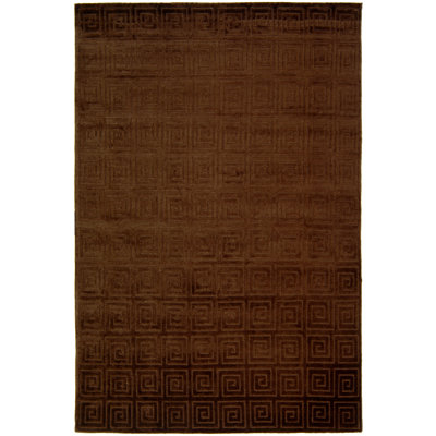Tibetan Hand Knotted Wool Pile Geometric Rug