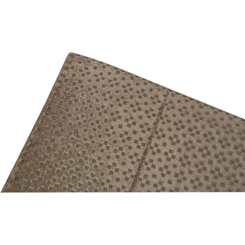 Geometric Area Rug in Brown