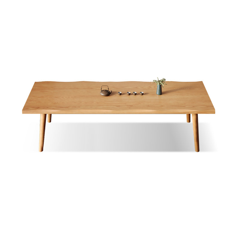 Brown Rectangular Solid Wood Dining Table, 29.53"H x 86.61"L x 31.5"W