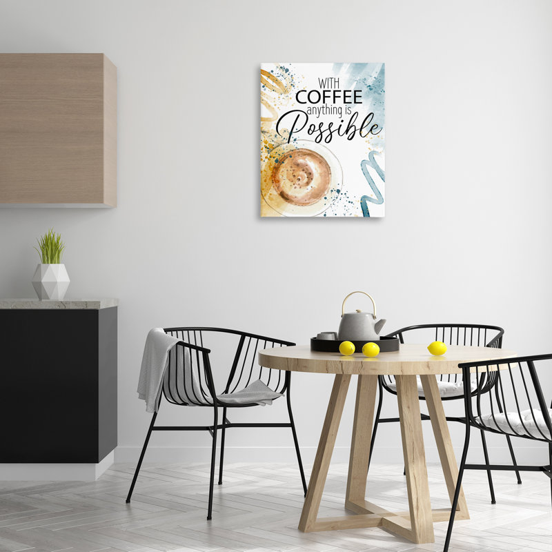 Avec la toile «n'importe quoi», par Kim Allen, H 30 po x l 24 po