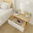 Lauritzen 19.25'' W Solid Wood Nightstand-175015172