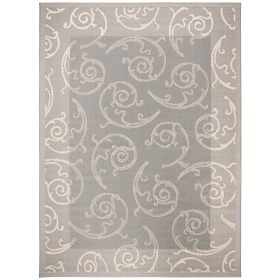 Tapis gris intérieur / extérieur Mullen