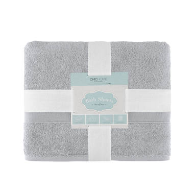 Beautyrest - Nuage Cotton Tencel Blend Antimicrobial 6 Piece Towel Set - White