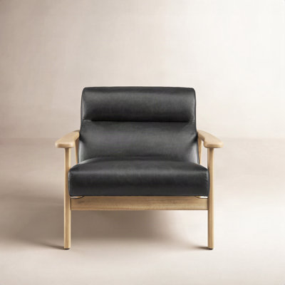 Eve Ford Genuine Leather Armchair