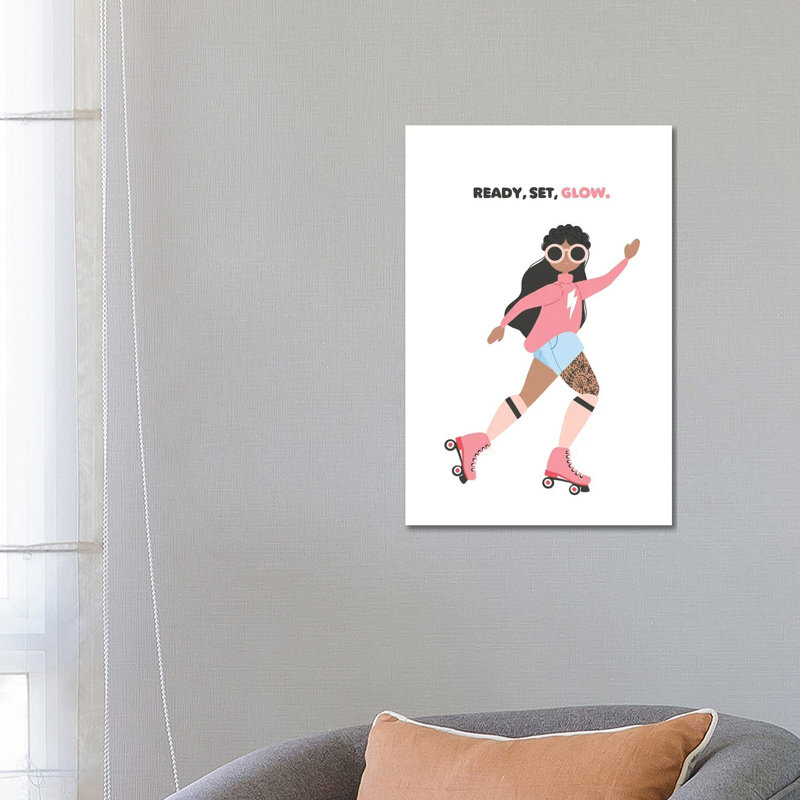 Ready, Set, Glow by Beau Studio - Wrapped Canvas Print, 66.04cm H x 66.04cm W x 1.905cm D