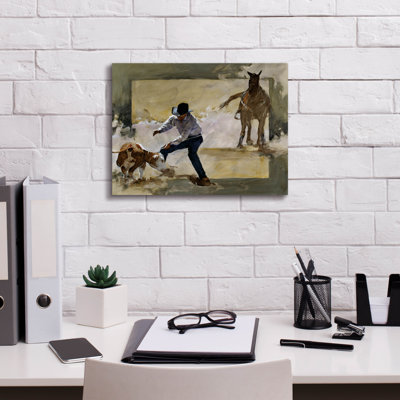 Gianina Gotcha sur toile par J.E. Knauf