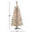 Silver Pre-Lit Pine Christmas Tree-1617343799