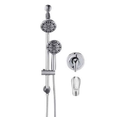 Complete Shower System with Rough in-Valve