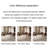 Rectangular solid wood rock slab dining table-1445620460