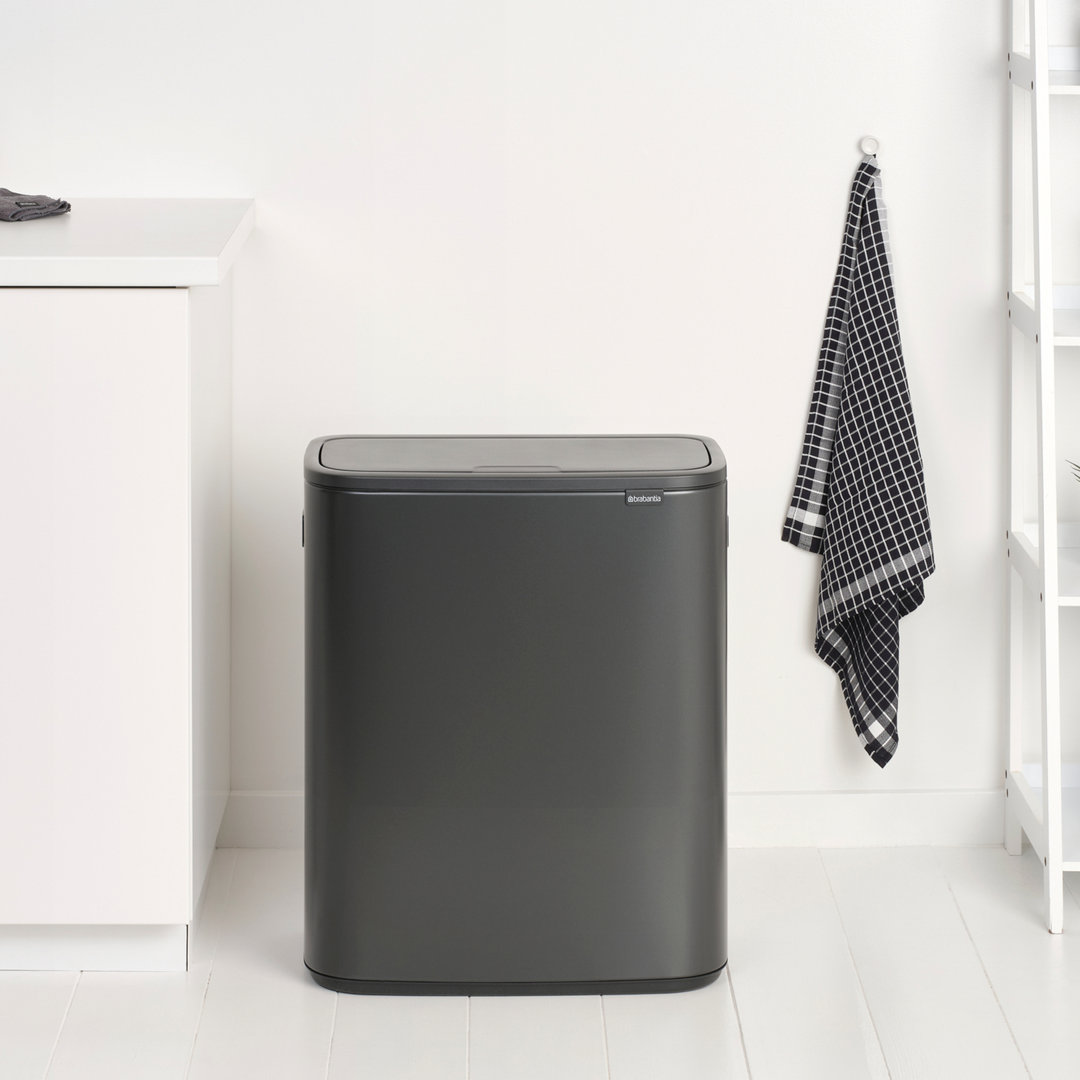 Brabantia Bo 30 Litre + 30 Litre Touch Bin with Two Inner Buckets