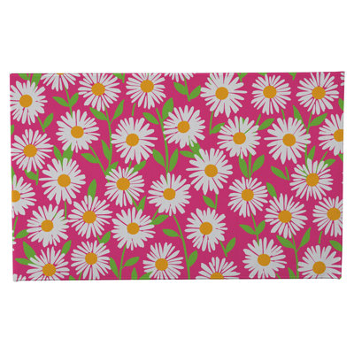 Sweet Daisy Decorative Bath Mat