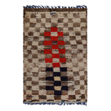 One-of-a-Kind Rectangle 3'6"x5'6" Hand Knotted Area Rug
