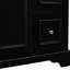 Meuble-lavabo transitionnel de 36 po, finition peinte, poignées en alliage de zinc et meuble-lavabo spacieux de style transitionnel de 36 po avec portes à fermeture en douceur, tiroir divisé, lavabo en céramique pour tous les jours-1563820988