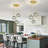 Emiliani Modern Pendant Light With Globe Glass Shade-1861199158