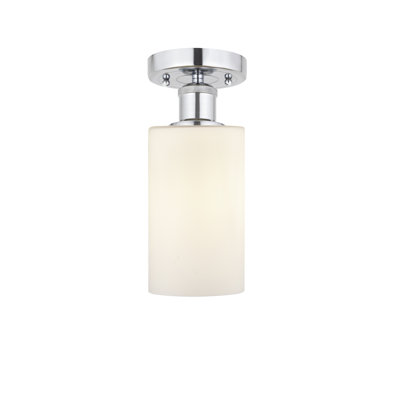 Caldello Glass Semi Flush Mount