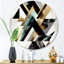 Art mural Triangle Art déco-88628458
