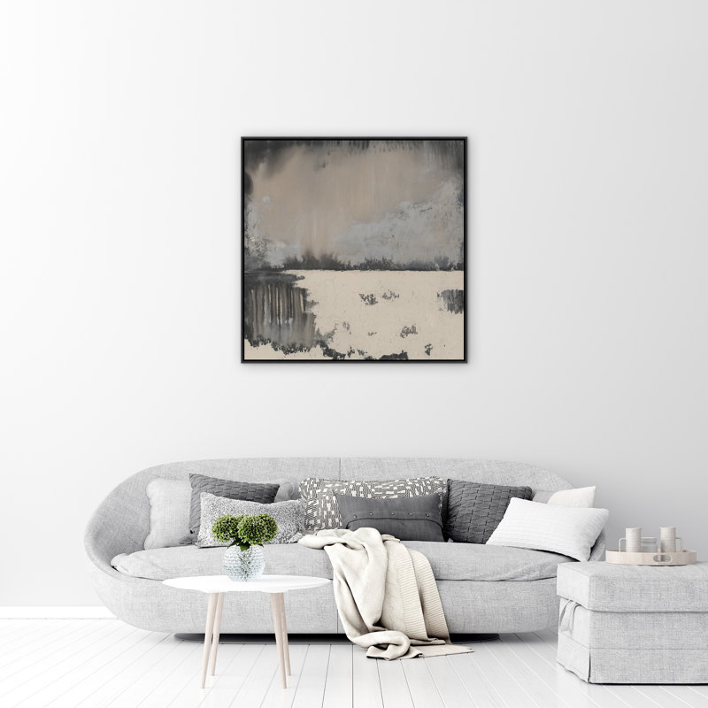 De l'autre bord, H 37,5 po x l 37,5 po