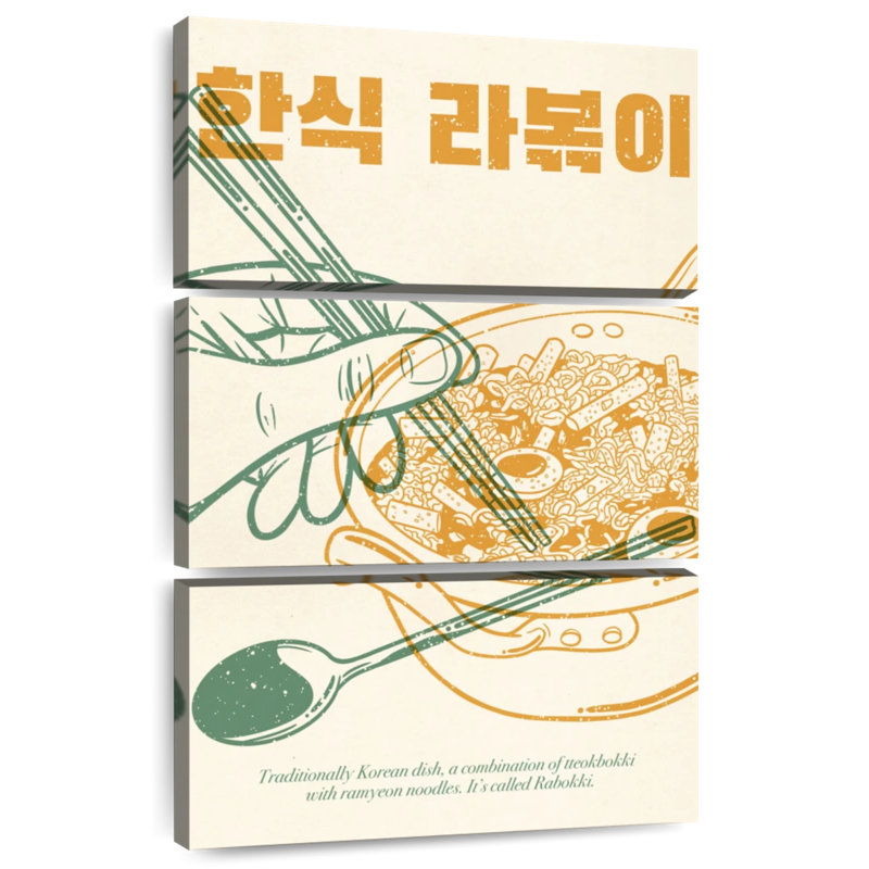 Coréen Yarlin Rabokki, H 45 po x l 28 po