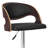 Chaffins Swivel Adjustable Height Barstool in Faux Leather, Chrome Base-50232299-50232297