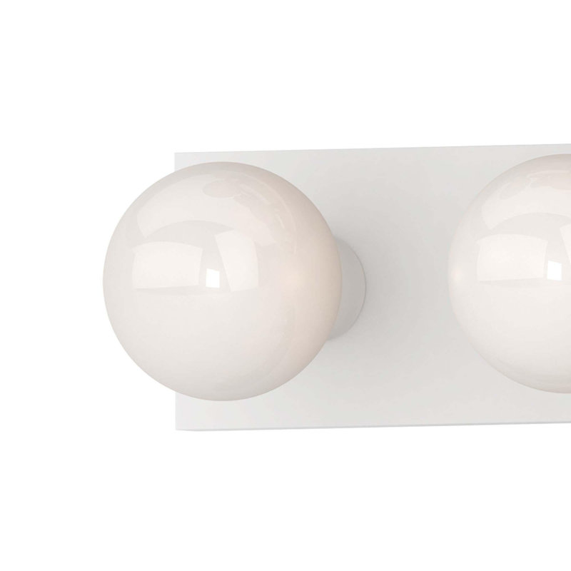 Luminaire pour meuble-lavabo 4 lumières blanc