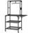 Heavy Duty 3d Printer Stand With Filament Storage Rack, T-shaped Spools Holder Rack With Wheels,d Printer Workbench For 3d Printing Studio