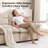 72" Chenille Upholstered Cloud Sofa 2-Seater Couch Comfy Loveseat Sofa for Apartment Bedroom Living Room-1542911004