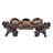 4.5'' H Wood Tabletop Tealight Holder