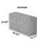 Canapé modulaire touffeté en chenille scintillant l 170,08 po x P 85,04 po x H 25,6 po
