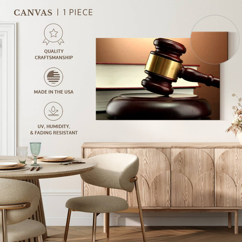 Alcaraz Law, 32" H x 48" W