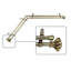 Tringle à rideaux double réglable Darcey-425550686-425550684