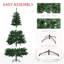 Arbre de Noël 6 pi de hauteur avec branches réalistes, 250 lumières DEL chaudes et 1000 pointes pour des Fêtes festives