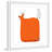 " Orange Whale " by Marmont Hill-21728306