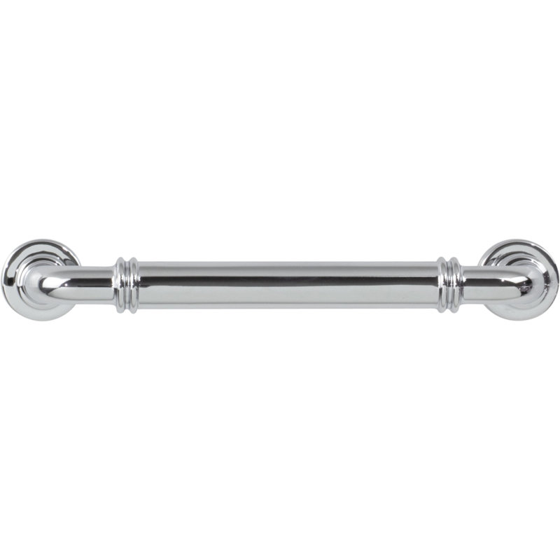Cranford Bar Pull, Polished Chrome, 5 1/16" Center to Center