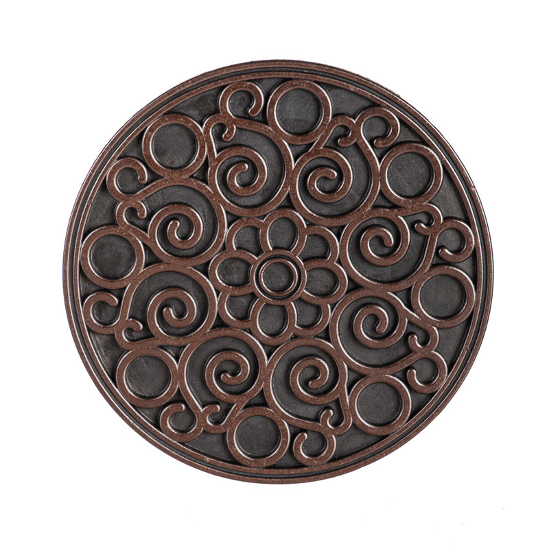 Hultgren Weather Resistant Rubber Stone Stepping Stone