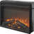 23 Inch Electric Fireplace Insert Heater With Log Set & Realistic Flame, Overheating Protection Without Control