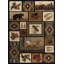 Tapis brun et beige de style Sud-Ouest-44269624