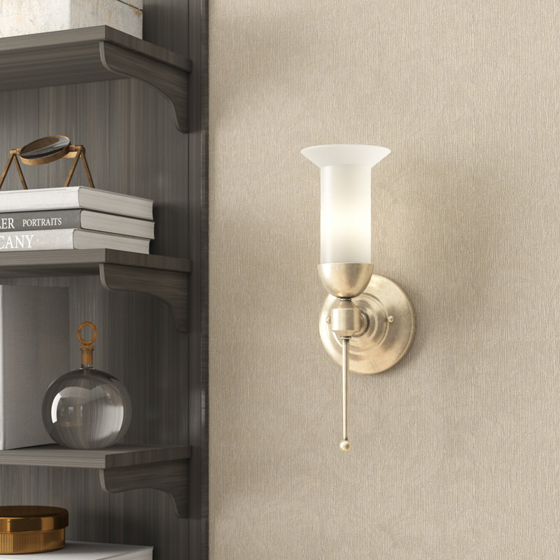Pristine 1 - Light Wallchiere, Burnished Silver Leaf