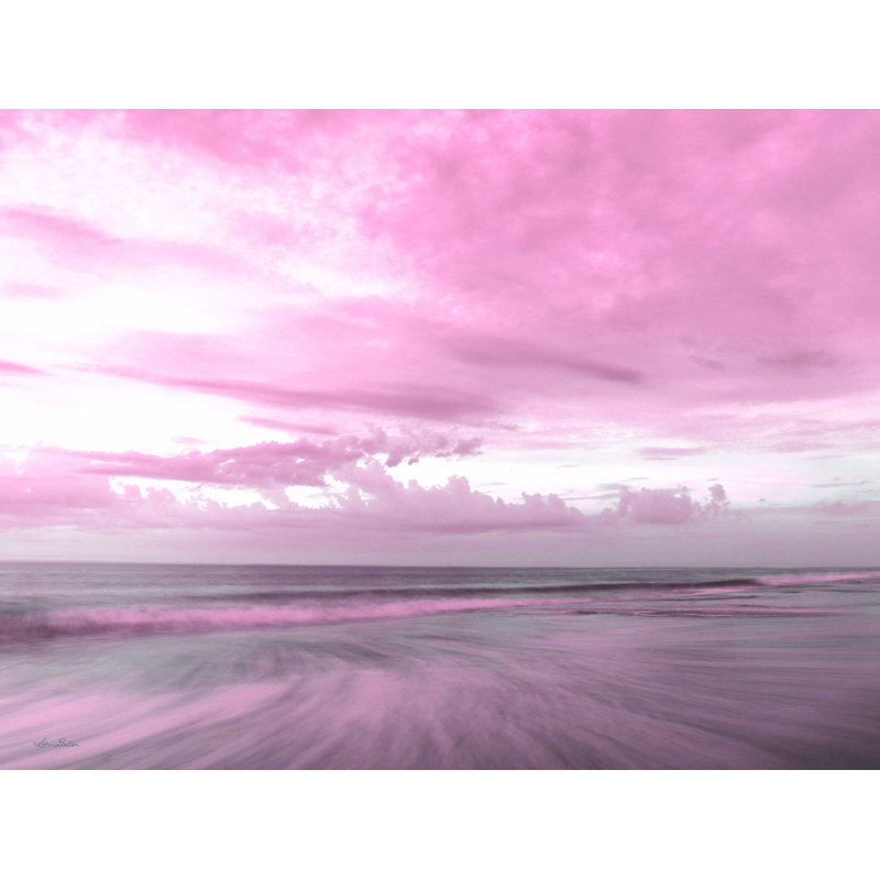 " Pink Beach Emotions " Print, 36" H x 48" W