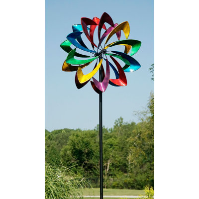 Minerva Metal Abstract Rotator