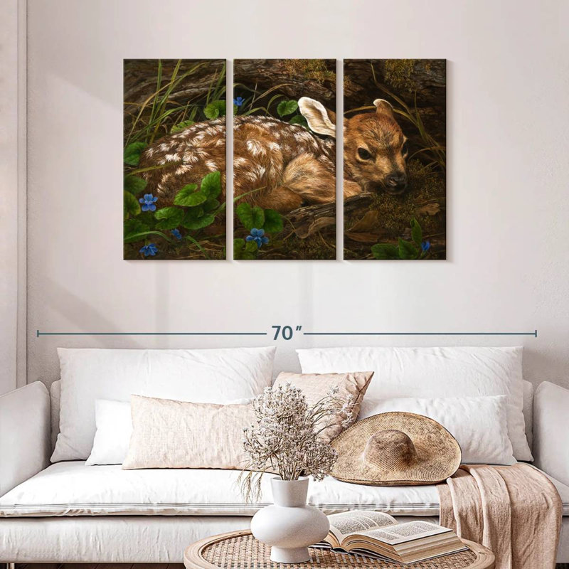 Bambi, 28" H x 45" W