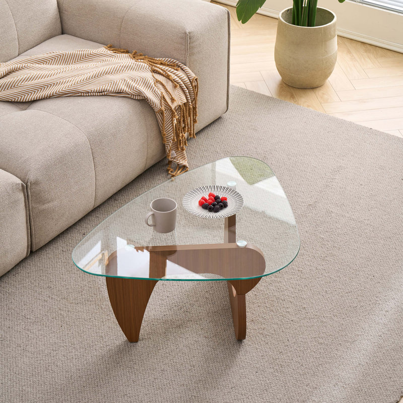 Table basse de style campagnard Century, Brun, Brun, H 15,74 po x L 43,3 po x l 29,5 po